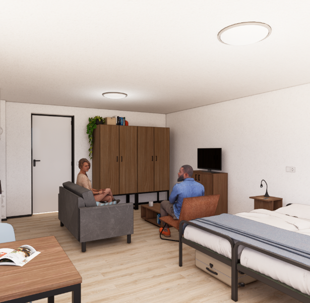 Tijdelijke woningen Flexwonen