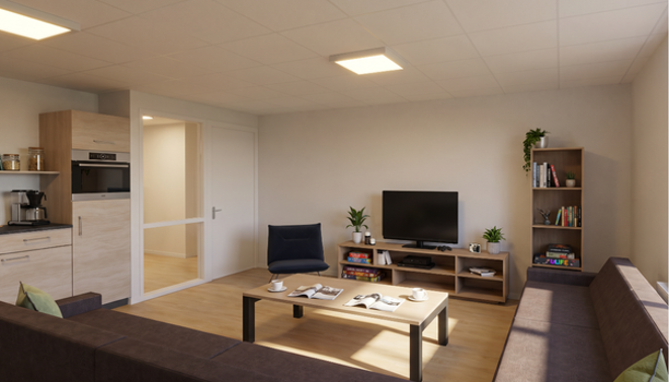 Studentenhuisvesting – Studentenkamer Inrichting – Inrichting Studentenkamer – Ross Tucker Projectinterieur 2