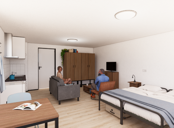 Noodopvang Vluchtelingen Interieur Vluchtelingen Opvang Ross Tucker Projectinterieur (3)