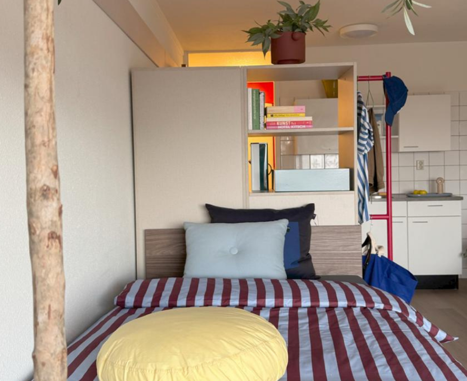 Studentenkamer Inrichting, Interieur Studentenkamer, Projectinrichting, Ross Tucker, Studenthousing Interior