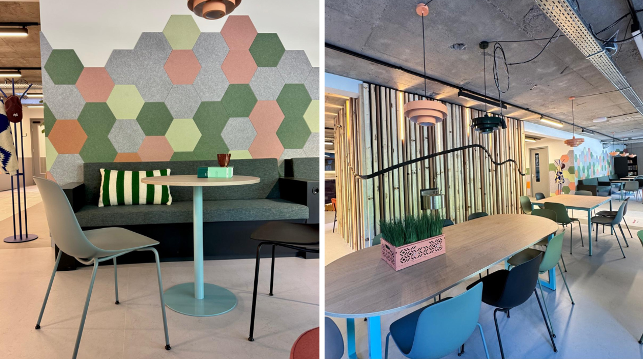 entree, entreeruimte, projectinrichting, student housing lobby, social hub entrance, community building interior (1), Ross Tucker Projectinterieur
